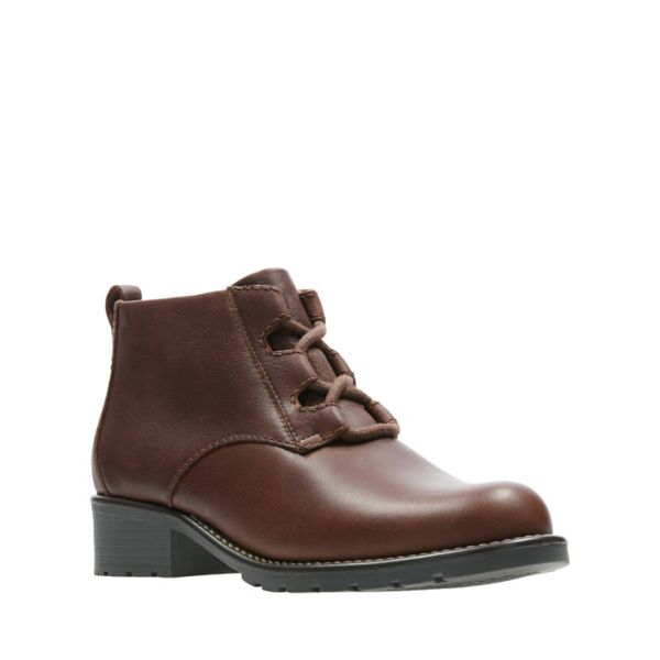 Clarks Womens Orinoco Oaks Ankle Boots Brown | UK-185396